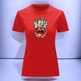 thumbnail image 3 of Playera Blusa Con Estampado De Always Rock Con Labios Sexys Ropa Para Mujer Color Rojo Talla Chica Marca Emil SaEs, 3 of 4