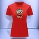 thumbnail image 3 of Playera Blusa Con Estampado De Always Rock Con Labios Sexys Ropa Para Mujer Color Rojo Talla Grande Marca Emil SaEs, 3 of 4
