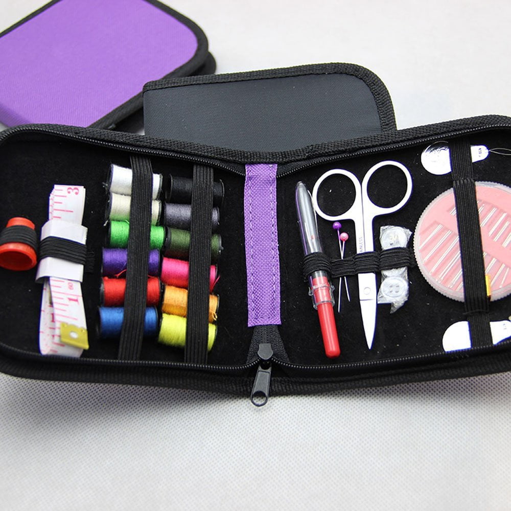 11Pcs/set Portable Sewing Kit Travel Emergency Thread Needle Tool Household 