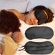 thumbnail image 2 of Parche ocular portátil transpirable para dormir y descansar, reduce la fatiga y el apagón, antifaz para los ojos (negro), 2 of 7