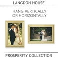 thumbnail image 5 of Langdon House 4x6 Gold Picture Frames, 6 Pack, Prosperity Tabletop Frames, 5 of 6