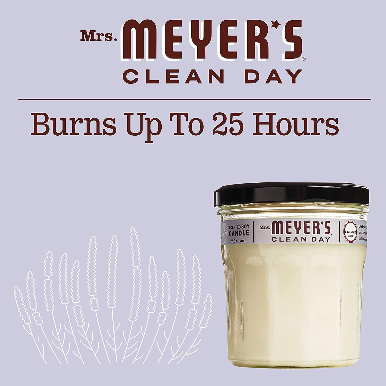 Mrs. Meyer's Clean Day Scented Soy Candle, Lavender