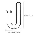 thumbnail image 4 of SDFGTstore Earphone Hanging Neck Lanyard Silicone Anti-Lost Strap for -Galaxy Buds 2, 4 of 16
