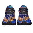 thumbnail image 5 of South Carolina ChriStas Santa Is Coming To South Carolina Shoes Sneakers for Women Men Black Size 4.5, 5 of 7