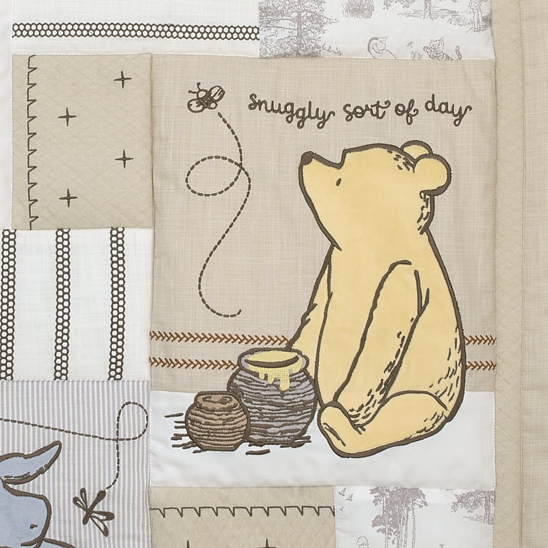 Disney Collection Winnie The Pooh Baby Blanket | Yellow | Not Applicable | Baby Bedding + Coordinates Baby Blankets