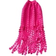 thumbnail image 4 of QHFBli Maxi Skirts for Women Boho Tiered Eyelet Elastic High Waist A-Line Summer Casual Flowy Beach Vacation Long Skirt, 4 of 9