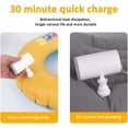 thumbnail image 3 of Jinsinto Electric Pump, Electric Inflator, Electric Inflatable Mattress Pump, Air Pump, with 3 Air Nozzles for Air Mattress, for Mattress, Swimming Pool, Paddling Pool, Camping -, 3 of 4