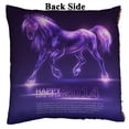 thumbnail image 2 of EREHome New Year Card Pillow Case Home Decor Cushion Cover 16x16 Inch, 2 of 2
