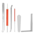 thumbnail image 1 of GUANGHONG Kit d'Instruments en Bois 6 Pcs Facile à Utiliser Robuste Pratique pour Clarinette Instruments de Musique pour Tout-Petits Âges 2-4 Instruments de Musique pour Bébés 6-12 Mois Ensemble d'Instruments de Musique pour Enfants, 1 of 5