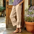thumbnail image 4 of DailyTrove Women's High-Waisted Straight-Leg Jeans, Casual Denim Cropped Pants, 4 of 6