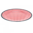 thumbnail image 1 of VIFERR Plate 22mm Round Shape Plate Temperature Resistant Dish Tableware for Home Restaurant Hotel Kitchen(lattice), 1 of 8
