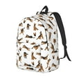 thumbnail image 2 of Kuqiui German Shepherd Dog Print Canvas Travel Laptop Backpack for Men Women,Business Work Rucksack College School Computer Bag Fits 15.6 Inch Notebook, 2 of 6