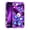 Purple, variant on Casetego For iPhone SE(3rd Gen/2nd Gen) 2022/2020 Case Shiny in The Dark Three Layer Heavy Duty Shockproof Hard Plastic Bumper +Soft Silicone Rubber Protective Cover,Blue Starry Sky