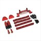 thumbnail image 1 of Para 1/12 MN82 LC79 MN78 Piezas de Coche de Control Remoto Varilla de Tracción Kit de Choque Hidráulico Accesorios de Coche RC Rojo, 1 of 5