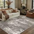 thumbnail image 3 of BERTHMEER 3'x5' Small Area Rugs for Kitchen Entrance Entryway Dorm Living Room Dining Room Bedroom Farmhouse Modern Abstract Contemporary Washable Non Slip Rugs,Coffee Brown, 3 of 6