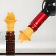 thumbnail image 4 of Cat Head Bottle Stopper，Cat Shaped 2-In-1 Wine Bottle Stopper And Funnel，Leak Proof Silicone Seal，Leak Proof Silicone Seal, Reusable Storage Tool (4pcs), 4 of 8