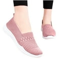 thumbnail image 6 of Black and Friday/Cyber·Monday Deals asdoklhq Clearance Women Shoes Under $10,Breathable Comfortable Casual Slip On Sneakers, 6 of 6