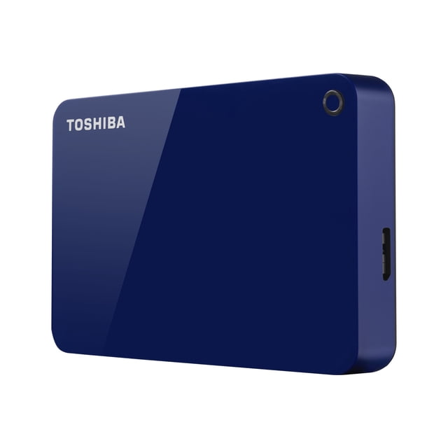 Toshiba Canvio Advance - Disque Dur - 4 To - Externe (portable) - USB 3.0 - Bleu