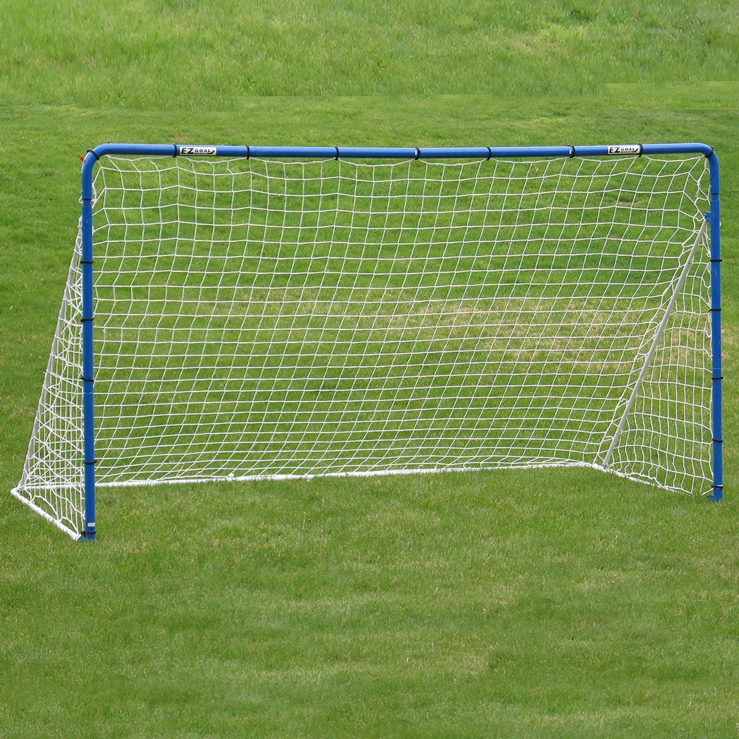 EZgoal 12'x6' Soccer Goal and Rebounder
