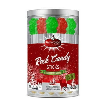 Sugar Rock Candy Pops - Edibles - 12 Pieces - Walmart.com