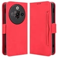 thumbnail image 1 of For ZTE nubia Focus Pro Leather Case Phone Wallet Cover with Multiple Card Slots - Black, 1 of 5