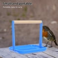 thumbnail image 3 of Miangastore Cockatiel Playground ABS Blue Square Training for Pet Owners 1Pack, 3 of 9