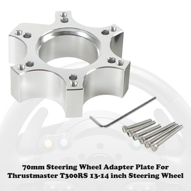 70mm Steering Wheel Adapter Plate For Thrustmaster T300RS 13/14in Steering Wheel