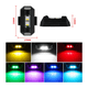 thumbnail image 4 of "10p Luces Mini Luz Led Estrobo Para Bicicleta Moto 7 Colores. Malubero,  Negro ", 4 of 5