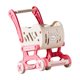 thumbnail image 1 of Carrito de compras para niños, juguete de plástico con diseño de hipopótamo, regalo rosa, 1 of 9