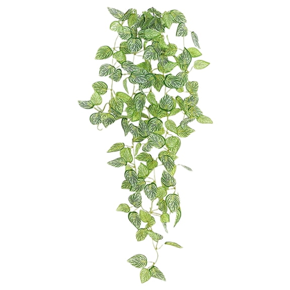 Artificial Coleus Hanging Vine, 41.34 inch Faux Trailing Ivy Greenery, UV Resistant Fake Wall Hanging Foliage Plant for Indoor Outdoor Patio Porch Garden Balcony Decor, Autumn Decorations