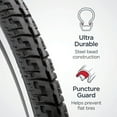 thumbnail image 2 of schwinn 700c x 38mm comfort/hybrid tire with kevlar, 2 of 6