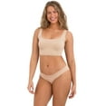 thumbnail image 5 of Joyspun Women’s Bonded Micro and Mesh Cheeky Underwear, 2-Pack, Sizes XS-XXXL, 5 of 6