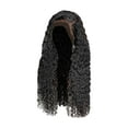 thumbnail image 1 of Synthetic Curly Wig - 150% Density Gradient Colors, Adjustable Lace Front for African Women Daily Party Wear, 1 of 5