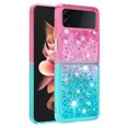 thumbnail image 2 of Funda para Samsung Galaxy Z Flip 4 5G GANGXUN Transparente con Brillos Antigolpes, 2 of 5