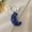 moon, variant on New sunflower knitted pendant accessory, cute handmade woven star keychain