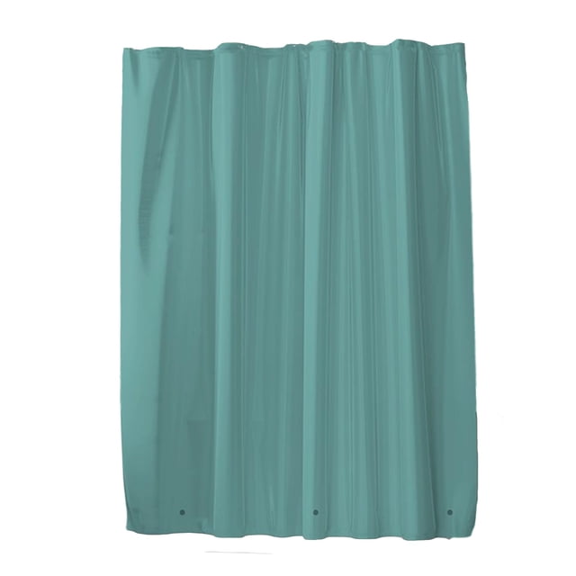 COM1950s Rideau de Douche Uni des Années 1950, Tissu Polyester Imperméable avec Crochets Résistants à la Rouille, 70,87 x 70,87 Pouces pour Salle de Bain, Comprend 12 Crochets