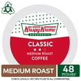 Krispy Kreme Classic Coffee, KCup Pod, Medium Roast, 48 Count for
