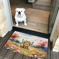 thumbnail image 2 of Welcome Spring Fairy Maine Coon in Flower Meadow Doormat Cat Lover Kitten Owner Gifts Indoor Outdoor Welcome Mat - 13002, 2 of 5