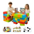 thumbnail image 6 of Jumbo Plastic Building Blocks, 48 Pieces, Age 1 - 8, 6 of 9