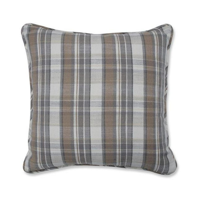 Pillow Perfect 631394 16.5 Po Be Pavé Coussin d'Intérieur&44; Gris