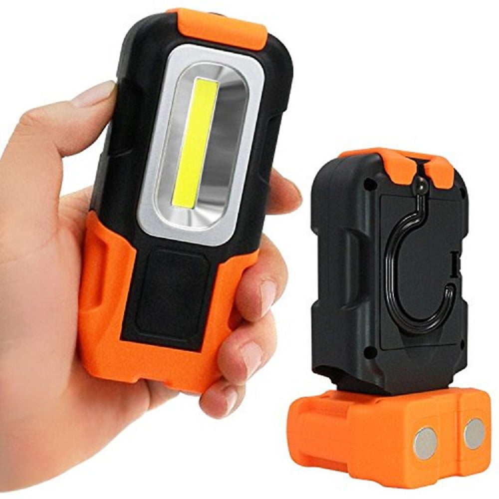 80000lm COB LED Work Light Rechargeable Inspection Flashlight Flood Lamp stand 
