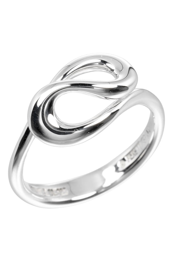 Pre-Owned Tiffany & Co. Wave Ring, 925 Silver, Approx. 3g