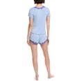 thumbnail image 2 of Honeydew womens  2pc Wind Down Shortie Set, l, Blue, 2 of 3