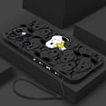 thumbnail image 2 of Funda de teléfono de dibujos animados de Anime s-snoopy para Samsung S24, S23, S22, S21, S20 Fe, S10, Note 20, 10, Ultra Lite Plus, cuerda líquida izquierda, 2 of 5