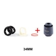 thumbnail image 3 of Eigraketly Junta de polvo de horquilla delantera de bicicleta práctica de riesgo, anillo de espuma de 36mm, Kits de reparación estables duraderos, piezas Ciclismo  tipo 1 34 mm Eigraketly OD025805-04, 3 of 6
