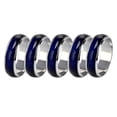 thumbnail image 1 of segolike 5pcs Unisex Color Changing Band Mood Finger Size 6-10 Random Change Color, 1 of 9