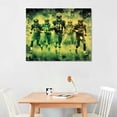 thumbnail image 2 of COMIO Jalen Hurts, Randall Cunningham Football Poster Canvas Posters Wall Art Decor Print Picture Paintings for Living Room Bedroom Decoration, 2 of 4