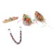 thumbnail image 5 of Kit de juguetes para triturar pájaros, colgante multifuncional, divertido, natural, duradero, colorido, juguetes para masticar pájaros para periquitos, cacatúas Unbranded 2112210017711, 5 of 8