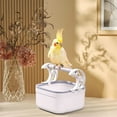 thumbnail image 5 of Parrot Potty Training Stand Fixed Point Defecation Perch Rack Bird Toilet Training Stand with Tray Easy Clean for Parrots Cockatiel Conure Macaw Bird Cage, 5 of 5
