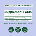 thumbnail image 6 of Bloom Nutrition Creatine Monohydrate Powder, Unflavored, 40 Servings, 6 of 6